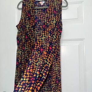 NWT LuLaRoe Women's Sleeveless Open Front Side Split Long Duster Vest‎ Size M